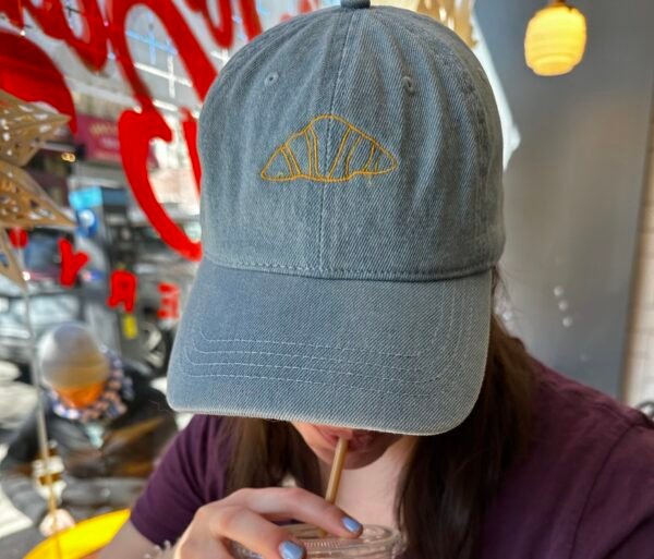 Oui Oui Croissant Denim Hat