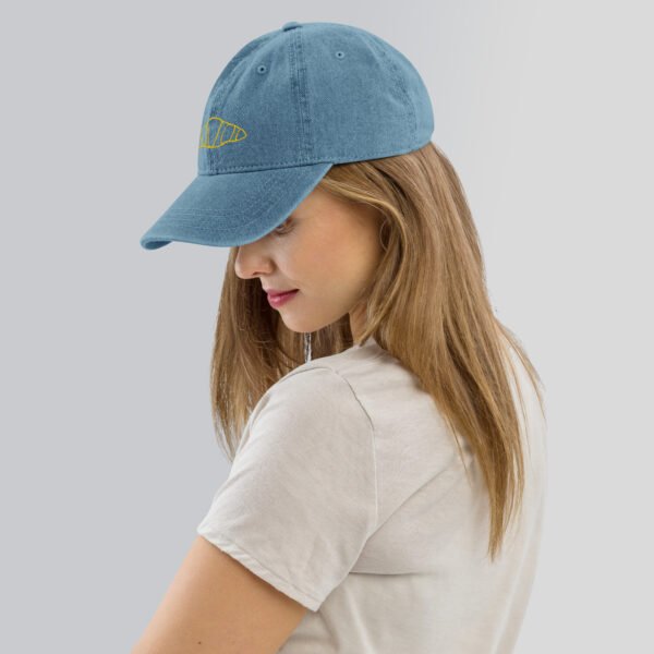 Oui Oui Croissant Denim Hat - Image 9
