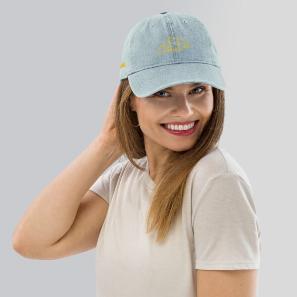 Oui Oui Croissant Denim Hat - Image 10