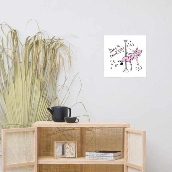 Hang in There, Kitty Art Print - Image 8